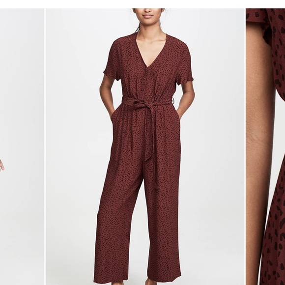Rails maroon jumpsuit M - Picture 3 of 4
